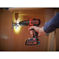 Pikkukuva 4 / 6: Langaton iskuporakone 18V BLACK+DECKER - BDCHD18C2TA-QW – Mukana 2 kpl 18V akkua – 30 lisäosaa mukana