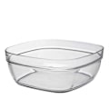 Pikkukuva 1 / 2: Duralex Square Glass Pinottava keittiö - Ainekset Kulho - 23 cm - 1 pakkaus