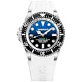 Pikkukuva 1 / 2: Bobroff BF0003i-BFSTB automaattinen miesten kello - valkoinen kumihihna - 42 mm Blå