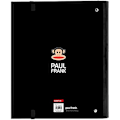 Miniatyrbillede 2 af 2: 4 ringbind - SAFTA - PAUL FRANK - 35 cm - 100 A4 ark - Sort til børn Svart