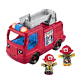 Pikkukuva 1 / 6: Fisher-Price-Pienet Ihmiset-Palomiesauto monikielinen versio HYR88