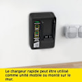 Miniatyrbillede 6 af 6: Batteri KARCHER POWER 36V / 2,5 Ah med LCD-skærm og hurtigoplader gult och svart