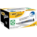 Miniatyrbillede 1 af 5: BIC® - Velleda® slettebar markørboks BIC® Velleda® 1701 ECOlutions® x 12 - Sort blæk Svart
