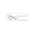 Miniatyrbillede 2 af 2: Cookie cutter tang 6 spidser 330021 Irimo