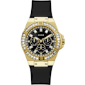 Miniatyrbillede 3 af 4: Ur - Guess - GW0118L1 - Quartz - Analog - Damer - Sort Svart