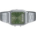Miniatyrbillede 2 af 2: Ur - CASIO - AQ-230A-3AMQYES - Analog - Rustfrit Stål - Vandresistens 3 Atm Svart silver