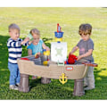 Miniatyrbillede 4 af 6: Little Tikes - Vandlegebord - Piratbåd Flerfarvet