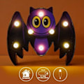 Pikkukuva 2 / 2: Halloween-paneeli - LOLAHOME - LED kurpitsa - 6 valoa - Seinäkoristelu - Sisustus