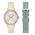 Miniatyrbillede 1 af 6: Tissot Ur - Kvinder - T1332102603100 - Blå Læder - 33mm - 5 bar Blå