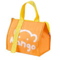 Miniatyrbild 1 av 5: Stor Lunchboxväska Isoleringspåse Lunchbox Handväska Picknickväska Cartoon Student Lunchpåsar Orange