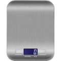Commercial Electronic Kitchen Scale 5kg/0.1g, Multifunctional Stainless Steel Kitchen Scale for Home Cooking, High-Precision Electronic Kitchen Scale
