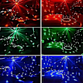 Miniatyrbilde 5 av 5: Oppgrader fullfarge discokule lys DJ lysshow lys LED mini festlys Dekorlys gavelampe magisk lys lydaktivert auto