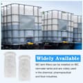 Miniatyrbillede 3 af 4: 2 stk. IBC Nylonfilter, Vaskbart IBC Filter til Regnvandstank, Nylon Erstatningsfilter til IBC Låg (163mm)