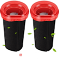 Miniatyrbillede 1 af 3: 2 stk. filter til Bosch Flexxo Serie 4 BBH32101 BBH3ZOO25