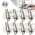 Delar Universal Symaskinsfållfot, [3-10mm] Rullfållpressarfot, Symaskinsbred Rullfållpressarfot