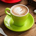 Pikkukuva 3 / 4: Posliininen espressokuppi aluslautasella, espressokuppi, 80 ml / 2,7 oz Style 3
