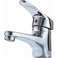Bathroom Sink Faucet Mixer Hot and Cold Mixer Chrome Plated Solid Brass Sink Bathroom
