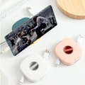 Miniatyrbillede 4 af 5: Pink 3-delt Opbevaring af datakabler, bærbar vikler, multifunktionel opbevaringsboks til datakabler