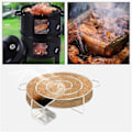 Pikkukuva 2 / 5: R?kkorg Kryddst?ll i rostfritt st?l R?kbricka Kall r?kgenerator R?kl?da Utomhusgrill