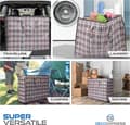 Miniatyrbild 2 av 5: Stora Jumbo Förvaringsväskor Klädförvaring Flytt - Multipack (8-pack 80*60*25)