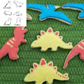 Miniatyrbilde 4 av 5: TG Dinosaurie Kakeform, Fondant Kakeform for Barnebaking 6 stk
