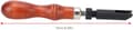 Miniatyrbild 3 av 5: V-type Leather Craft Tool, Sliding Groove Device