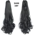 One Piece (approx. 55 cm) Wig, Curly Wave Ponytail Extension - Fake