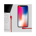 Miniatyrbillede 3 af 5: Pakke 90 Graders USB Data Oplader Hurtigkabel til iPhone (1M-2M-3M)