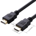 Miniatyrbillede 3 af 4: USB til HDMI-adapterkabel - Ladekonverter USB 2.0 Type A Han