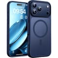 Magnetic Case for iPhone 17 6.3 inch, Compatible with MagSafe (Dark Blue)CJY iPhone 17 pro iPhone 17 pro