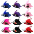 12 stk. mini-hattehårklemmer til børn, mini-hattehårspænder, mini-hattehårnåle, mini-hattehårklemmer M M