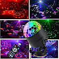 Miniatyrbilde 4 av 5: Oppgrader fullfarge discokule lys DJ lysshow lys LED mini festlys Dekorlys gavelampe magisk lys lydaktivert auto