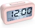 Digital väckarklocka, morgonväckarklocka, tyst batteridriven