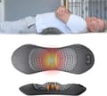 3-in-1 Back Therapy, Back Massager, Sciatica Massager with Traction Lift, Stretcher Portable Deep Tissue Vibration for Neck Shoulder Back (Grey)