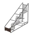 Iron Syrup Bottle Storage Rack Multifunctional Shelf for Cafe