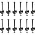 12-pack Trampoline Fasteners with Screws for Trampoline - Replacement Accessories for Trampoline