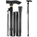 Cane - Foldable - Adjustable 86-97 cm - Aluminum Alloy - Non-slip