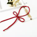 Miniatyrbild 2 av 5: Adjustable Bow Tie for Women, Solid Color Bow Tie