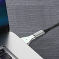 Miniatyrbilde 5 av 5: USB C til magnetisk adapter, Type C til 2 PD 100W magnetisk T-hode, hurtigladekonverterer kompatibel med MacBook Air Pro 2013-2015