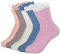 5-pack Winter Thick Soft Fluffy Socks Stretchy Warm Home Sleep