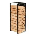 Wall-Mounted Firewood Rack - Indoor Firewood Storage