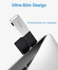 Miniatyrbilde 1 av 5: USB-C hann til USB 3.0 hunn adapter 3-pakning, Thunderbolt 3 type C