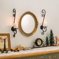 Miniatyrbilde 3 av 3: Vintage veggmontert lysestake, kreative jernlysestaker