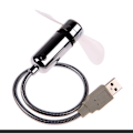 Pikkukuva 3 / 5: Älykäs USB-kello, pieni tuuletin, LED-valon emissioaika, lämpötilaputki, sähköpinnoitettu tuuletin, tyylikäs, käytännöllinen