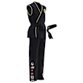 Miniatyrbild 3 av 3: Cobra Kai Cosplay Kostym Topp Byxor Outfits Halloween Karnevaldräkt 160