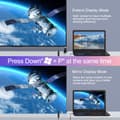 Miniatyrbillede 4 af 5: Grå USB Type C til HDMI 4k Adapter (Thunderbolt 3-kompatibel) w