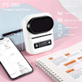 Miniatyrbillede 3 af 5: XJ-Mini Termisk Etiketprinter Stregkode Printer Mobil Mærkatproducent Trådløs Bluetooth Etiketprisberegning