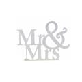 Bröllopskortdekoration MR&MRS Bröllopstårta Dekoration Tårtkort, A