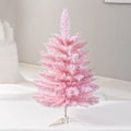 Miniatyrbild 1 av 5: 60 cm Rosa Julgran PVC Fest Högtid Hem Display Prydnad