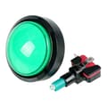 Miniatyrbilde 5 av 5: 5X Arcade Buttons 60mm Dome 2.36 Inch LED Push Button with Microswitch for Arcade Machine Video Game Console (Random Color)